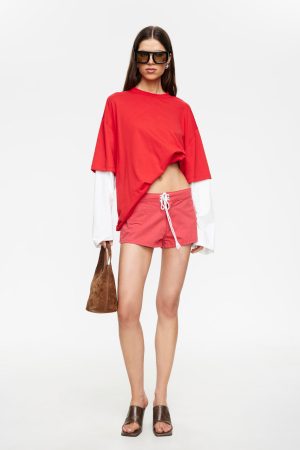 BOTTEGA SHIRT - CRIMSON