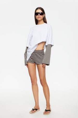 BOTTEGA SHIRT - BEIGE STRIPE